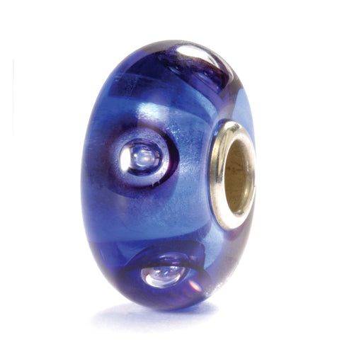 Klare, blaue Blasen | Clear Blue Bubbles Bead