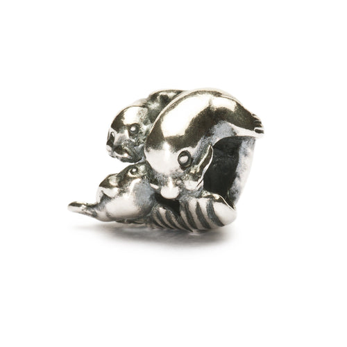 Trollbeads Seehund Familie | Seal Family Bead | Retired | Artikelnummer: TAGBE-20039 | Hauptwerkstoff: Silber | Designer: Anders Martin Bruun
