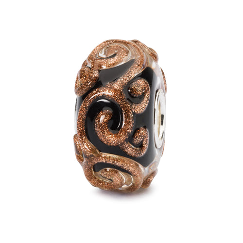 Tanz im Mondschein | Golden Swirl Bead