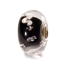 Trollbeads Glas Bead Diamanten Schwarz Diamond Black TGLBE-00070