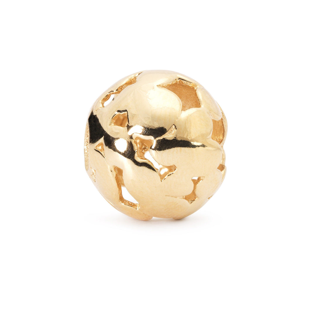 Trollbeads Spot Bead | Gold | Retired | Artikelnummer: TAUBE-00082 | Hauptwerkstoff: Gold | Designer: Mette Saabye