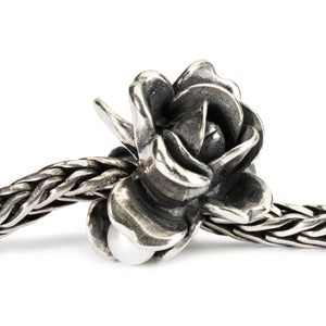 Trollbeads Rose Juni | Rose of June Bead | Artikelnummer: TAGBE-00032 | Hauptwerkstoff: Silber | Designer: Søren Nielsen