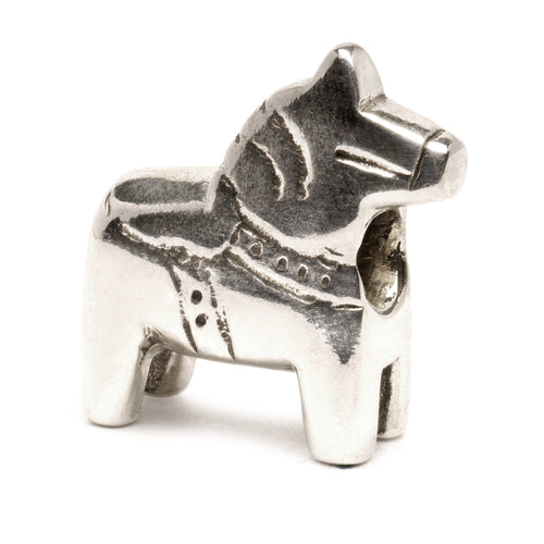 Trollbeads Dala – Pferd | Dala Horse Bead | TAGBE-30082 | Hauptwerkstoff: Silber Designer: Svend Nielsen
