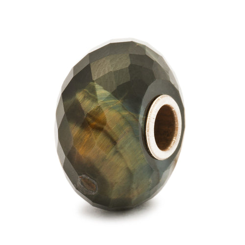 Trollbeads Blaues Tigerauge | Blue Tiger Eye Bead | Artikelnummer: TSTBE-20008 | Hauptwerkstoff: Edelstein | Designer: Lise Aagaard