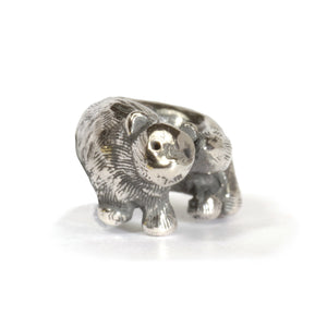 Trollbeads Mink Bead | Retired | Artikelnummer: TAGBE-20135 | Hauptwerkstoff: Silber | Designer: Søren Nielsen