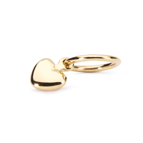 Trollbeads Kleines Herz | Mini Heart Bead | Gold | Artikelnummer: TAUBE-00043 | Hauptwerkstoff: Gold | Designer: Søren Nielsen