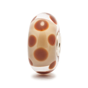 Trollbeads Schoko-Tupfen | Chocolate Dot Bead | Retired | Artikelnummer: TGLBE-10123 | Hauptwerkstoff: Glas | Designer: Lise Aagaard