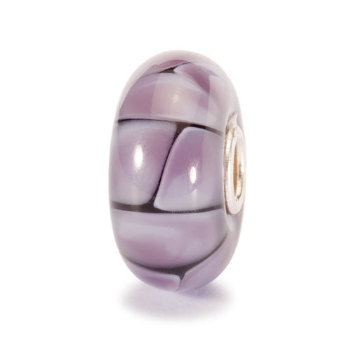 Trollbeads Purpurfarbene Verbindung | Purple Fusion | Retired | Artikelnummer: TGLBE-10086 | Hauptwerkstoff: Glas | Designer: Lise Aagaard