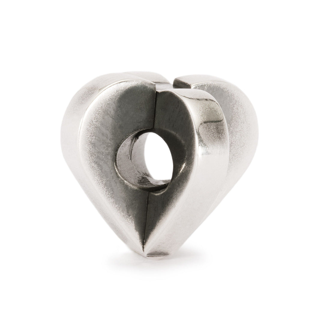 Trollbeads Doppeltes Herz | Double Heart Bead | TAGBE-40013 | Hauptwerkstoff: Silber | Designer: Kim Buck